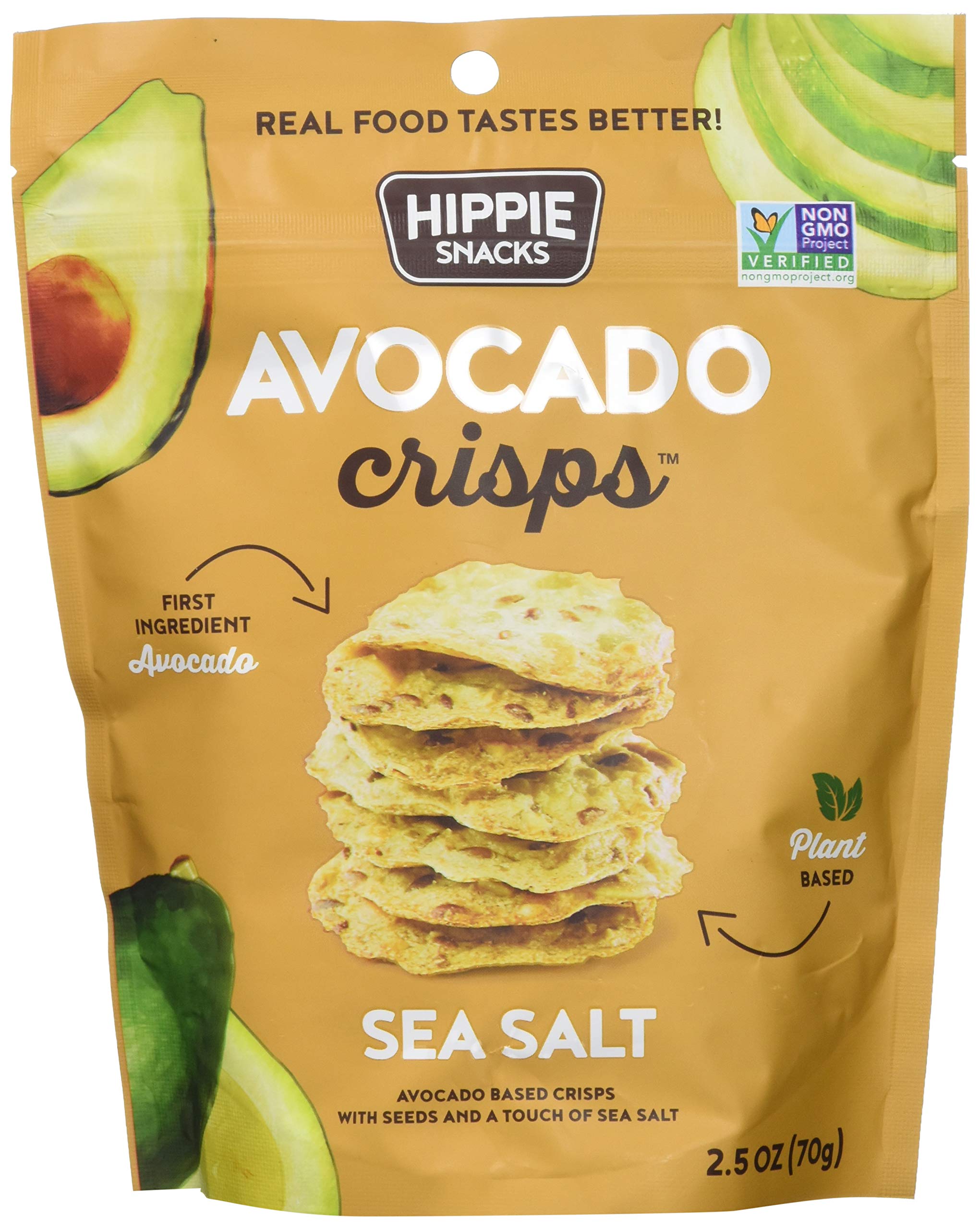 Product image of Hippie Snacks Avocado Crisps Sea Salt 2.5 oz 2.5 oz
